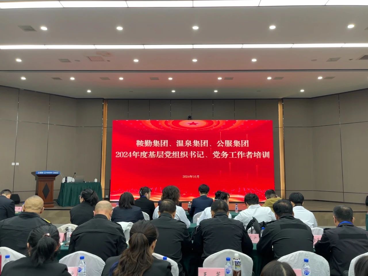 强基蓄力提本领 力学笃行促发展 ——XPJ集团、温泉集团、公服集团2024年度党务