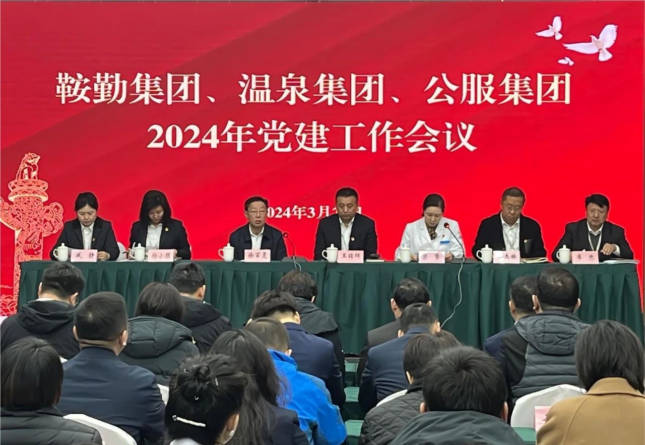 XPJ集团、温泉集团、公服集团召开“2024年党建工作会议”“2024年党风廉政建